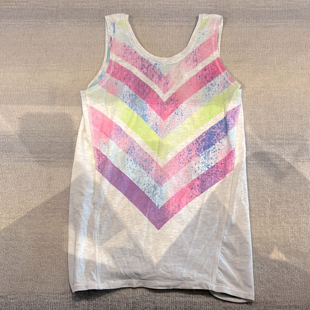 Super CHEAP!!! Size 10 Ivivva by lululemon striped tank top!!